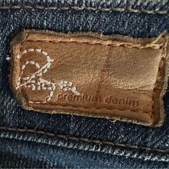 Paige Jeans Womens 29 Blue Premium Denim Hollywood Hills Low/Mid Rise Bootcut - Picture 9 of 9